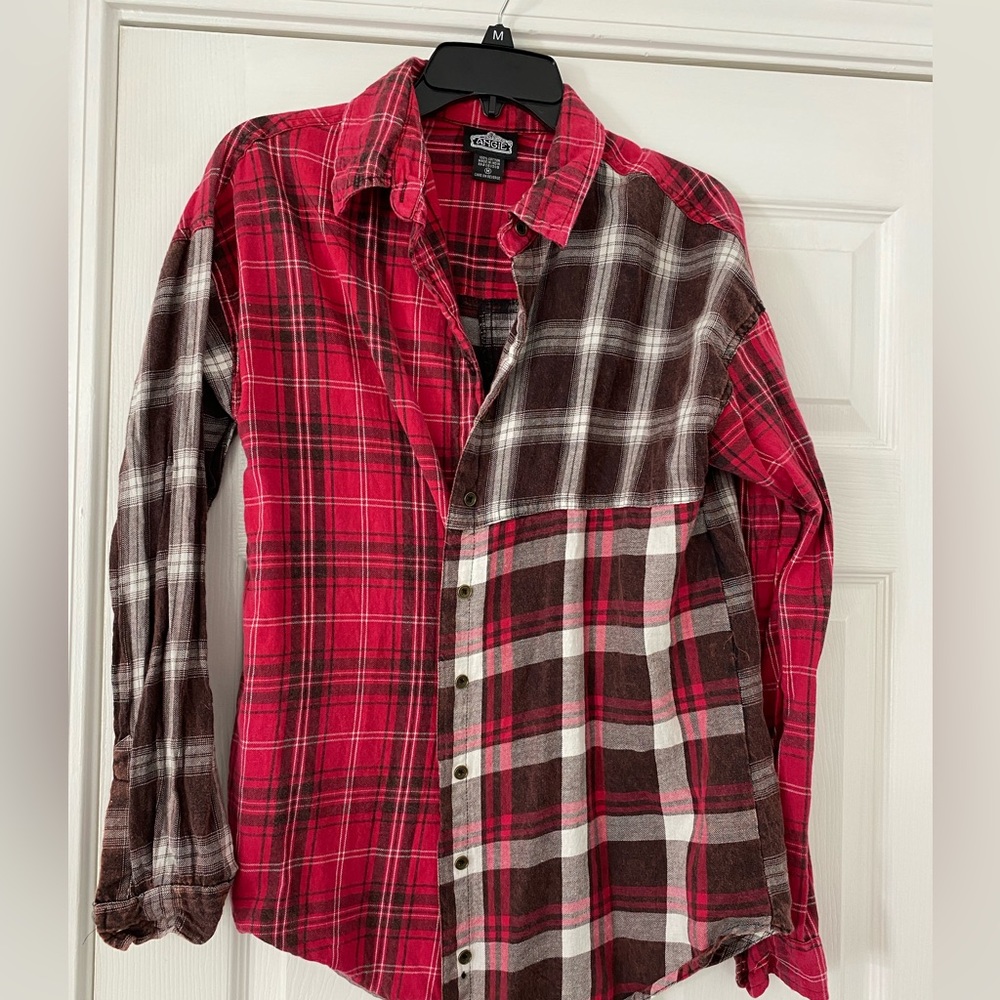 Plaid Flannel Size: M worn once